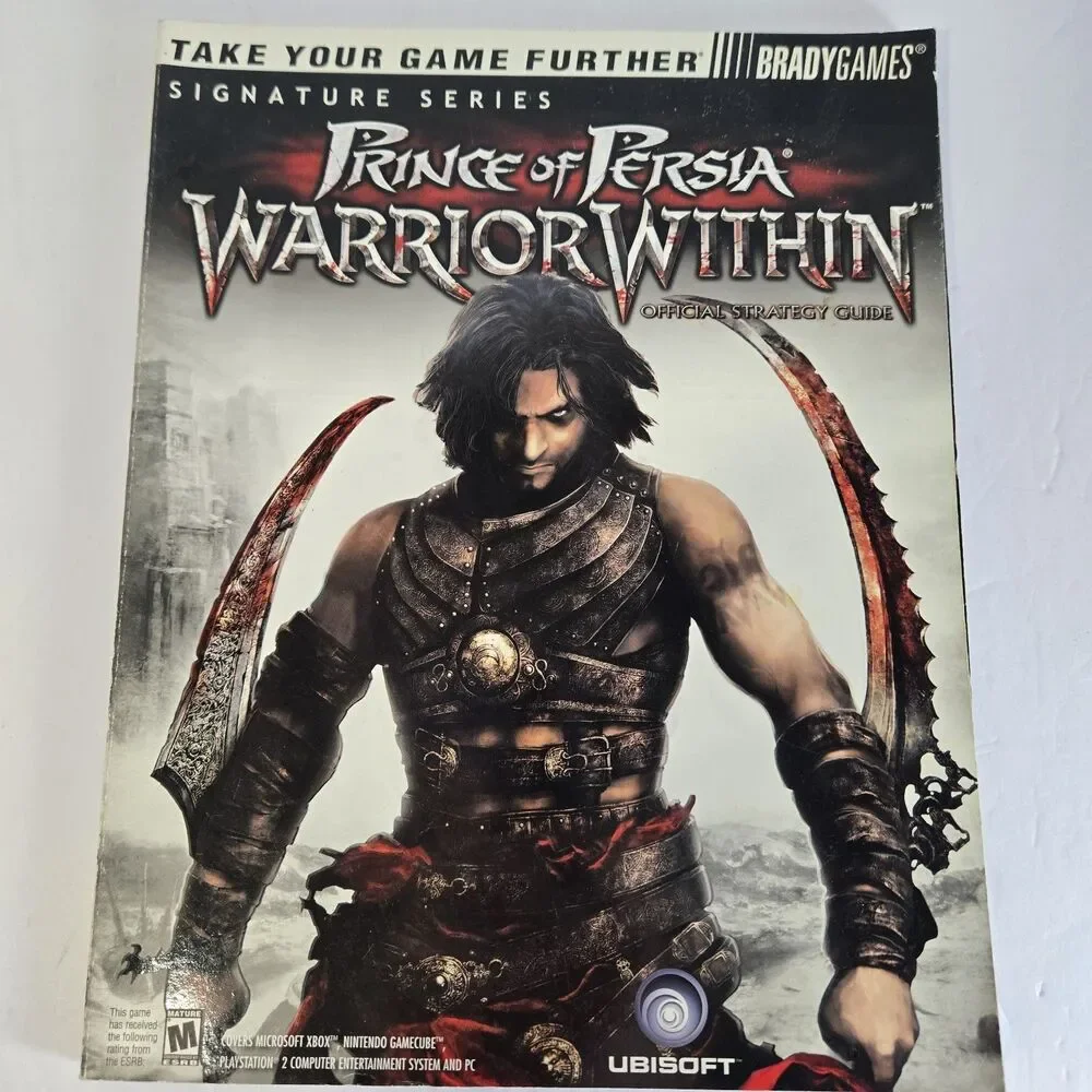 Prince of Persia: Warrior Within BradyGames Official Strategy Guide (w/ Poster)